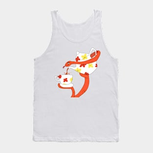 Spill The Tea, Snake Tank Top